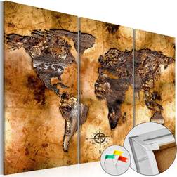 Artgeist kork Shade of Gold [Cork Map] Flere Billede